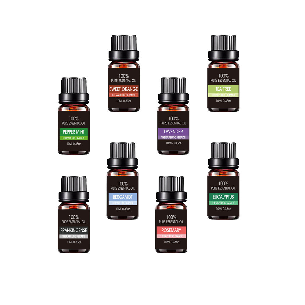 Natural Organic Essential Oils Set