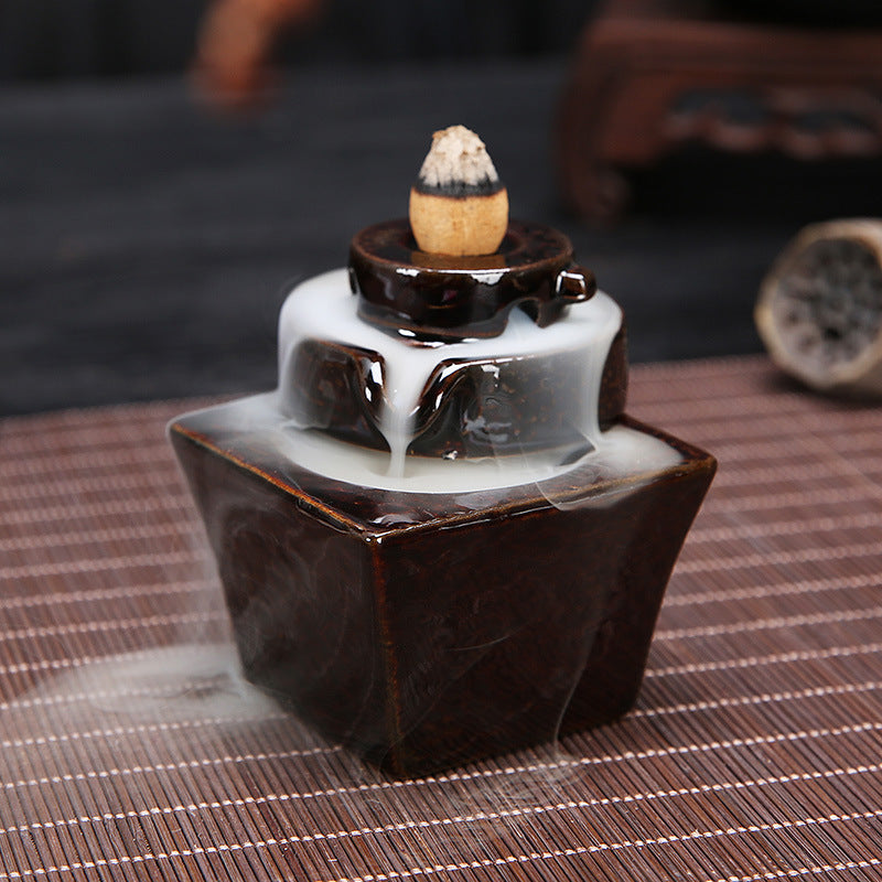 Backflow Bergamot Incense Burner