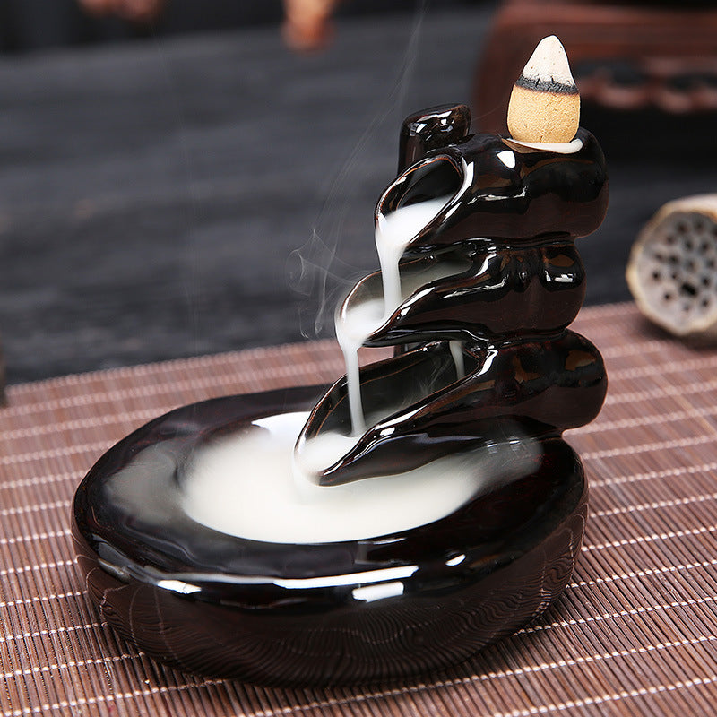 Backflow Bergamot Incense Burner