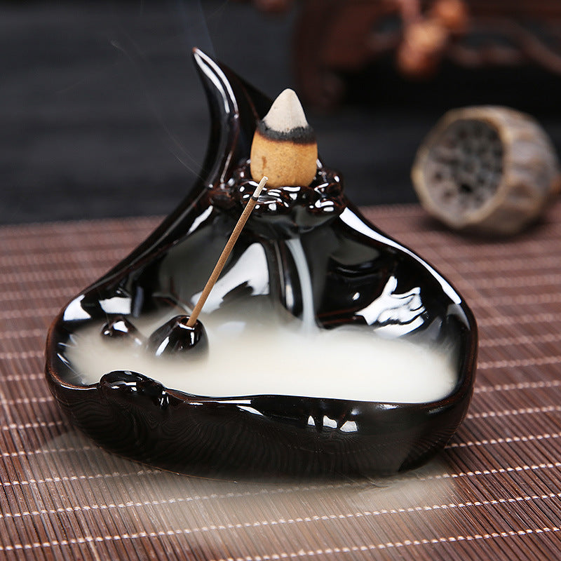 Backflow Bergamot Incense Burner