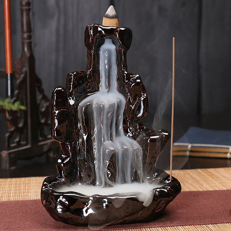 Flowing Water Incense Burner