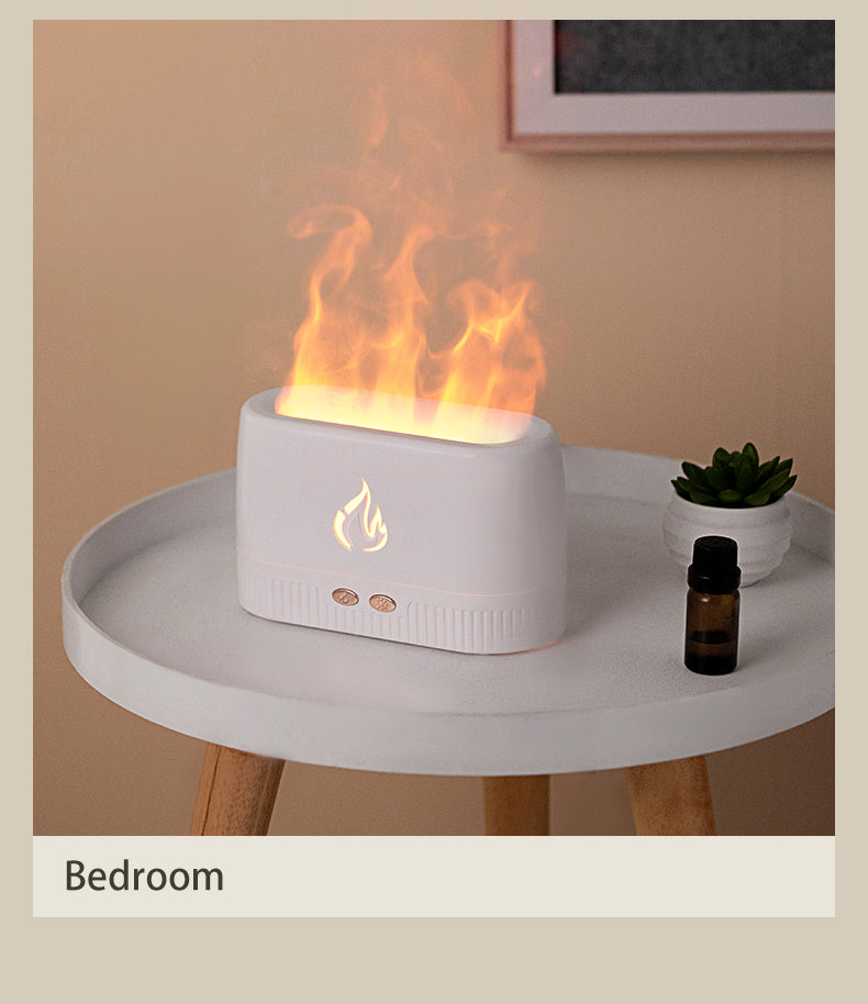 Essential Oil Flame Aroma Diffuser