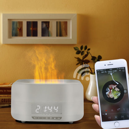 Humidifier. Firelight Speaker & clock