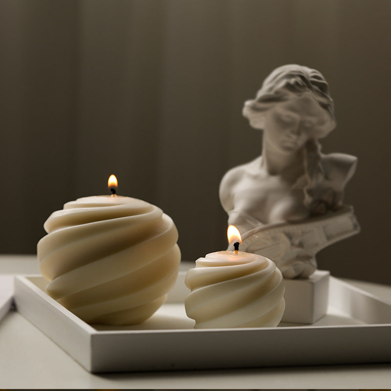 Creative Spherical Soft Silicone Scented Candle