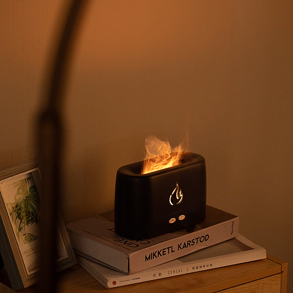 Essential Oil Flame Aroma Diffuser