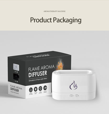 Essential Oil Flame Aroma Diffuser