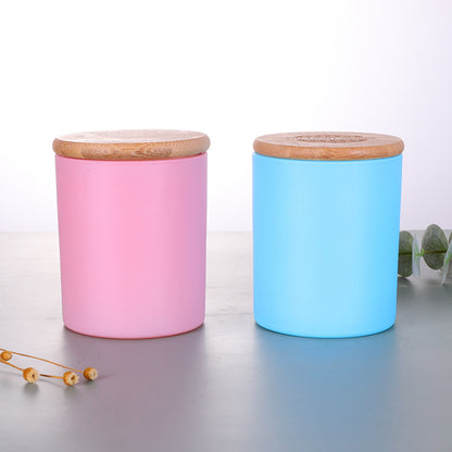 Multiple Colors Aromatherapy Glass Candle