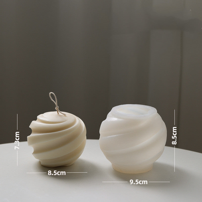 Creative Spherical Soft Silicone Scented Candle