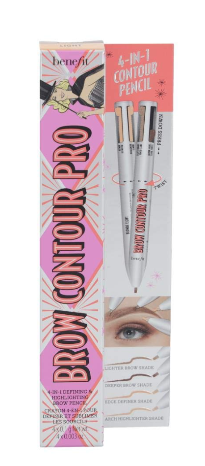 Bene Benefit Brow Contour Pro 4-In -1 Brown Black / Light