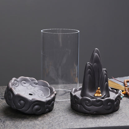 Creative Auspicious Clouds Windshield Backflow Incense Burner