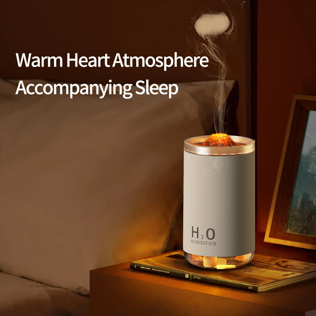 Simulation Flame Aroma Diffuser